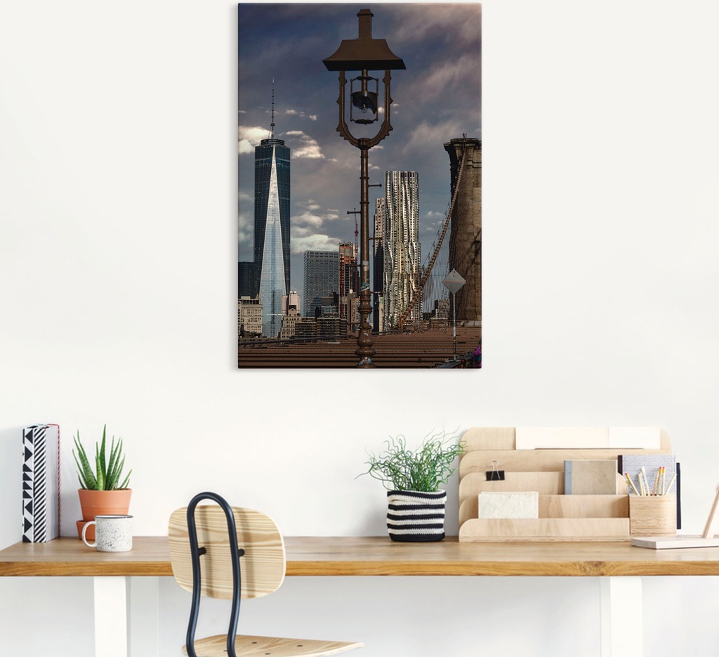 Artland Leinwandbild "New York One World Trade Center", New York, (1 St.), günstig online kaufen