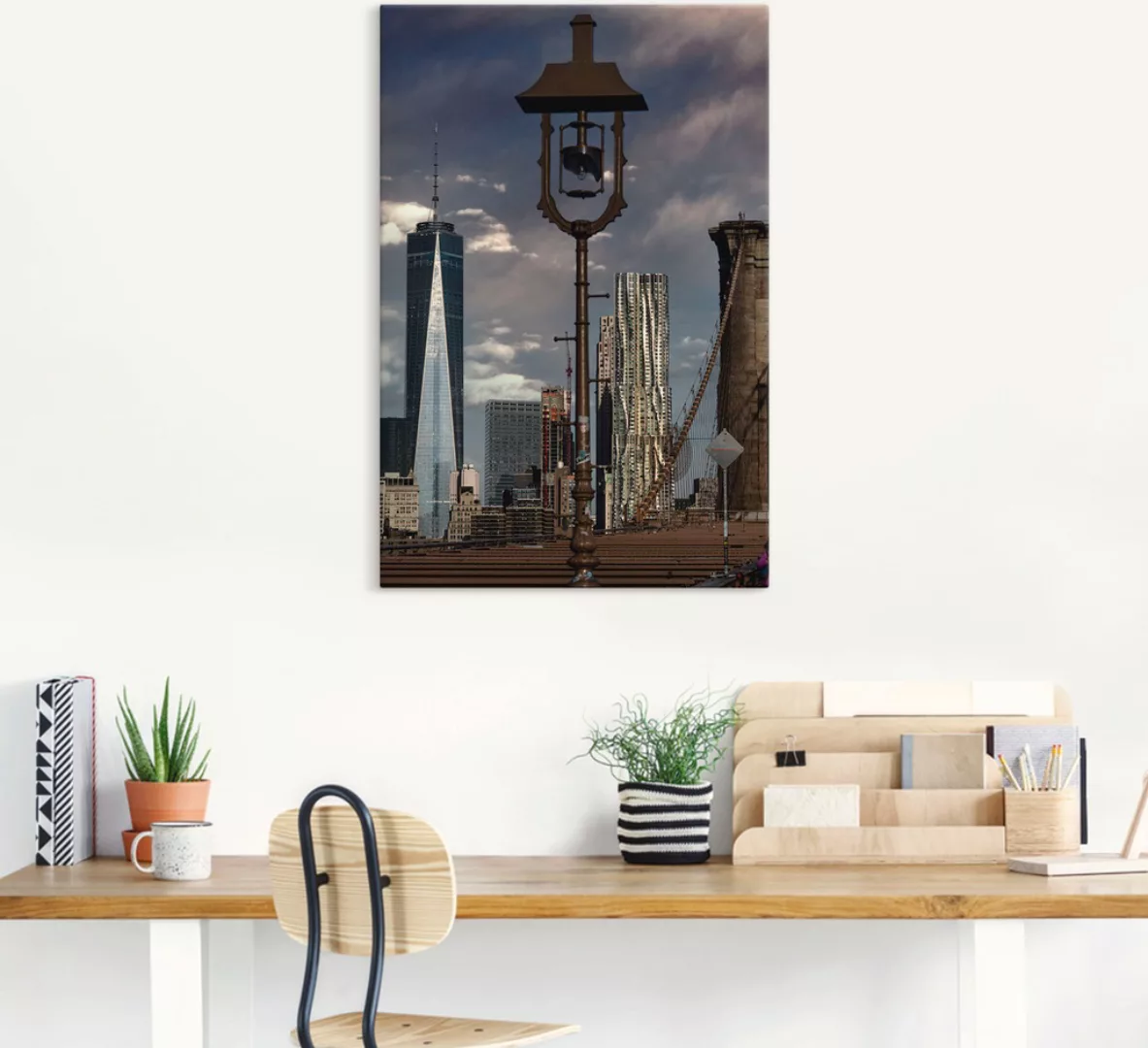 Artland Leinwandbild »New York One World Trade Center«, New York, (1 St.), günstig online kaufen