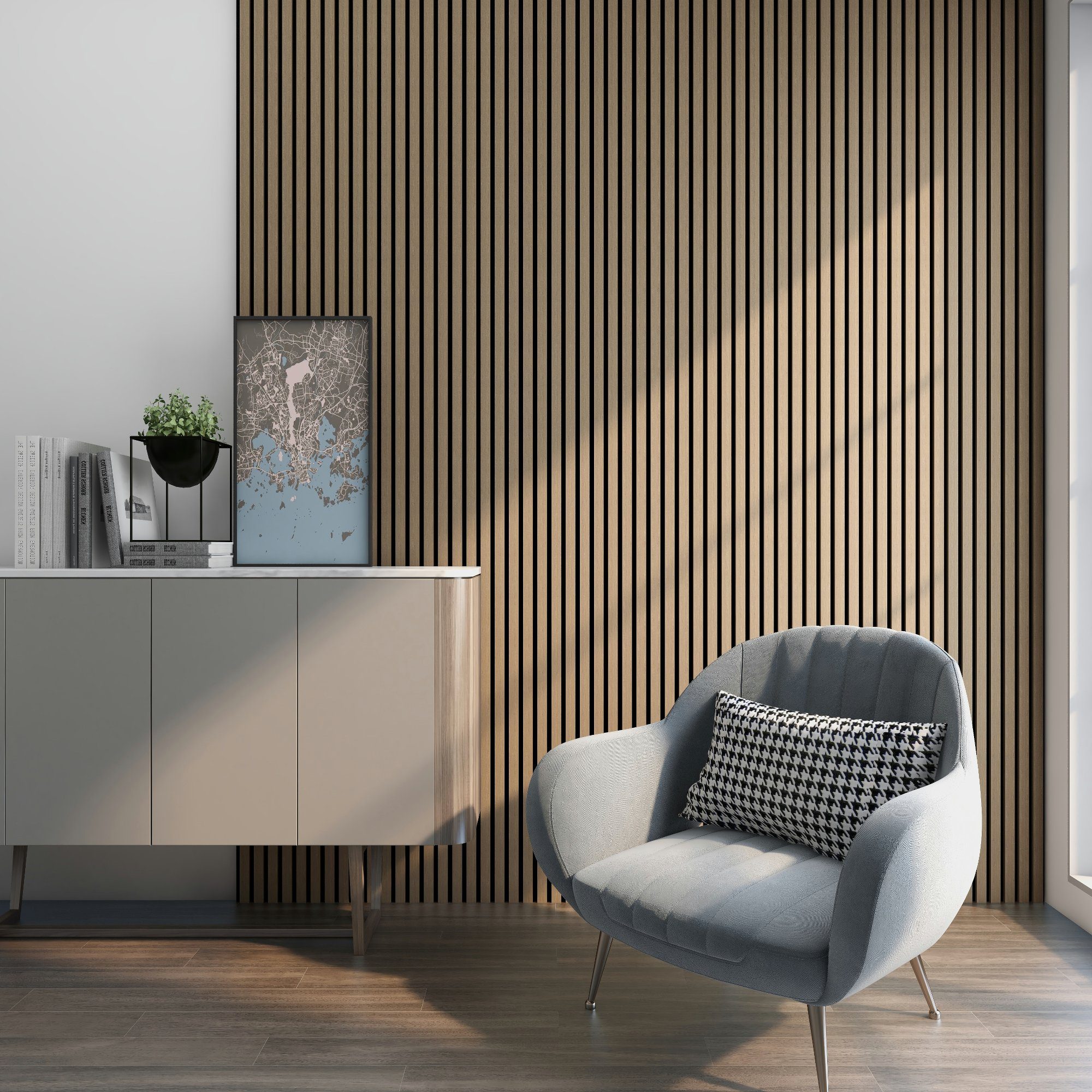 neu.holz 3D Wandpaneel, (Set, 16-tlg) »Vang« günstig online kaufen