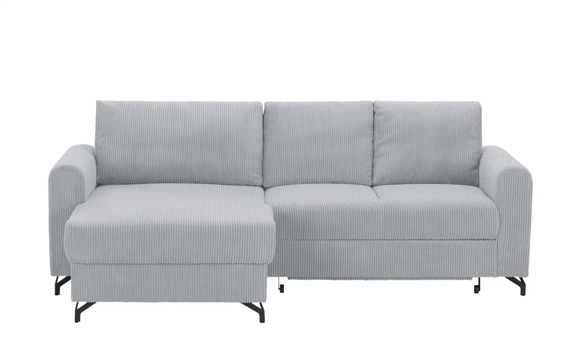 uno Ecksofa Cord Latina ¦ grau ¦ Maße (cm): B: 232 H: 110 T: 156.0 Polsterm günstig online kaufen
