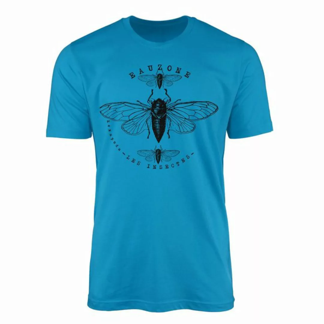 Sinus Art T-Shirt Hexapoda Herren T-Shirt Periodical Cicada günstig online kaufen