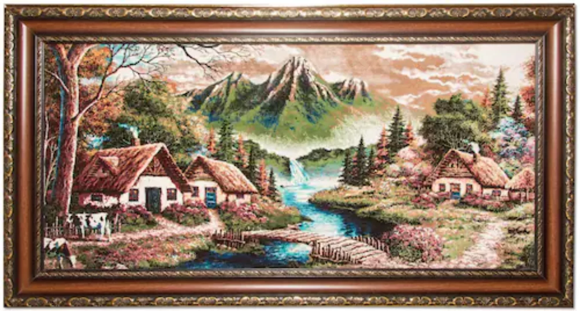 morgenland Wandteppich »Bild-Teppich Figurativ 112 x 63 cm«, rechteckig, be günstig online kaufen