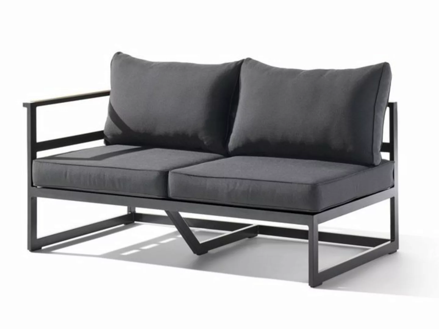 sieger EXKLUSIV Loungesofa Sieger Sydney Lounge 2- Sitzer Sofa links eiseng günstig online kaufen