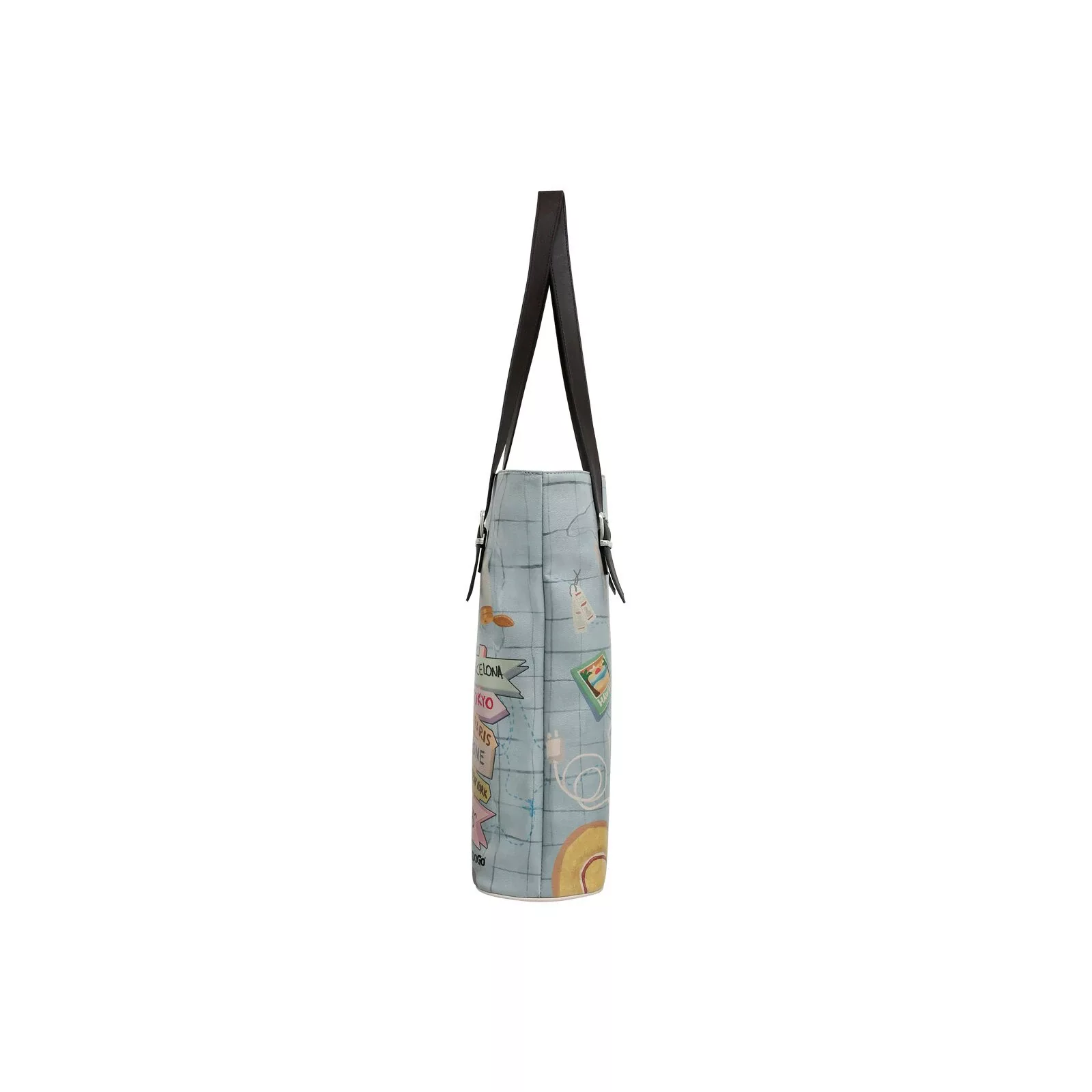 DOGO Umhängetasche "Damen Tall Bag Ready To Travel Vegan Damen Handtaschen günstig online kaufen