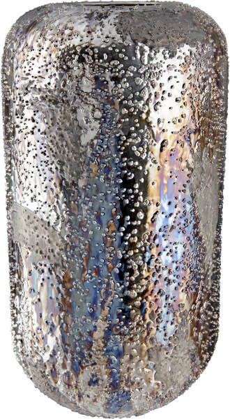 GILDE Tischvase »Pavone«, (1 St.), Vase aus Metall, Höhe ca. 36 cm günstig online kaufen