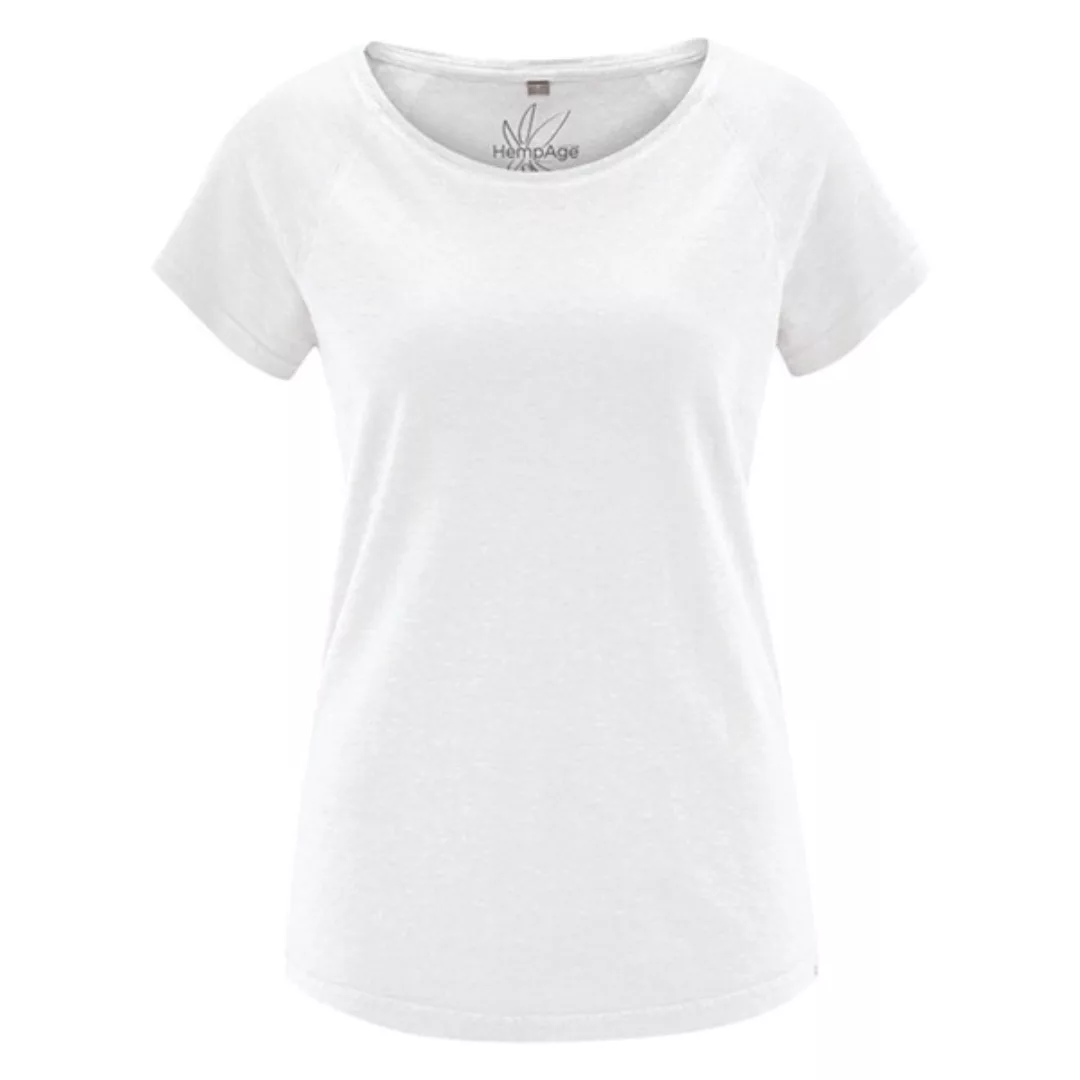 Hempage Damen T-shirt Hanf/bio-baumwolle günstig online kaufen