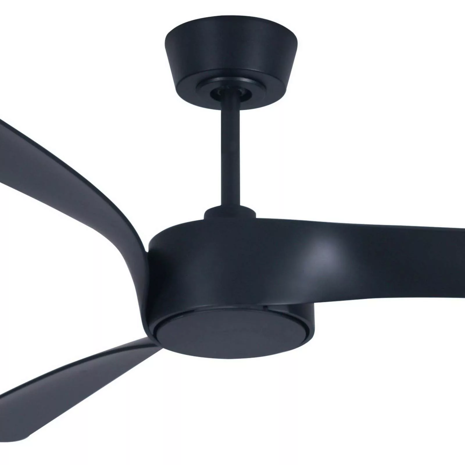 Beacon Deckenventilator mit Licht Line schwarz 132 cm leise günstig online kaufen