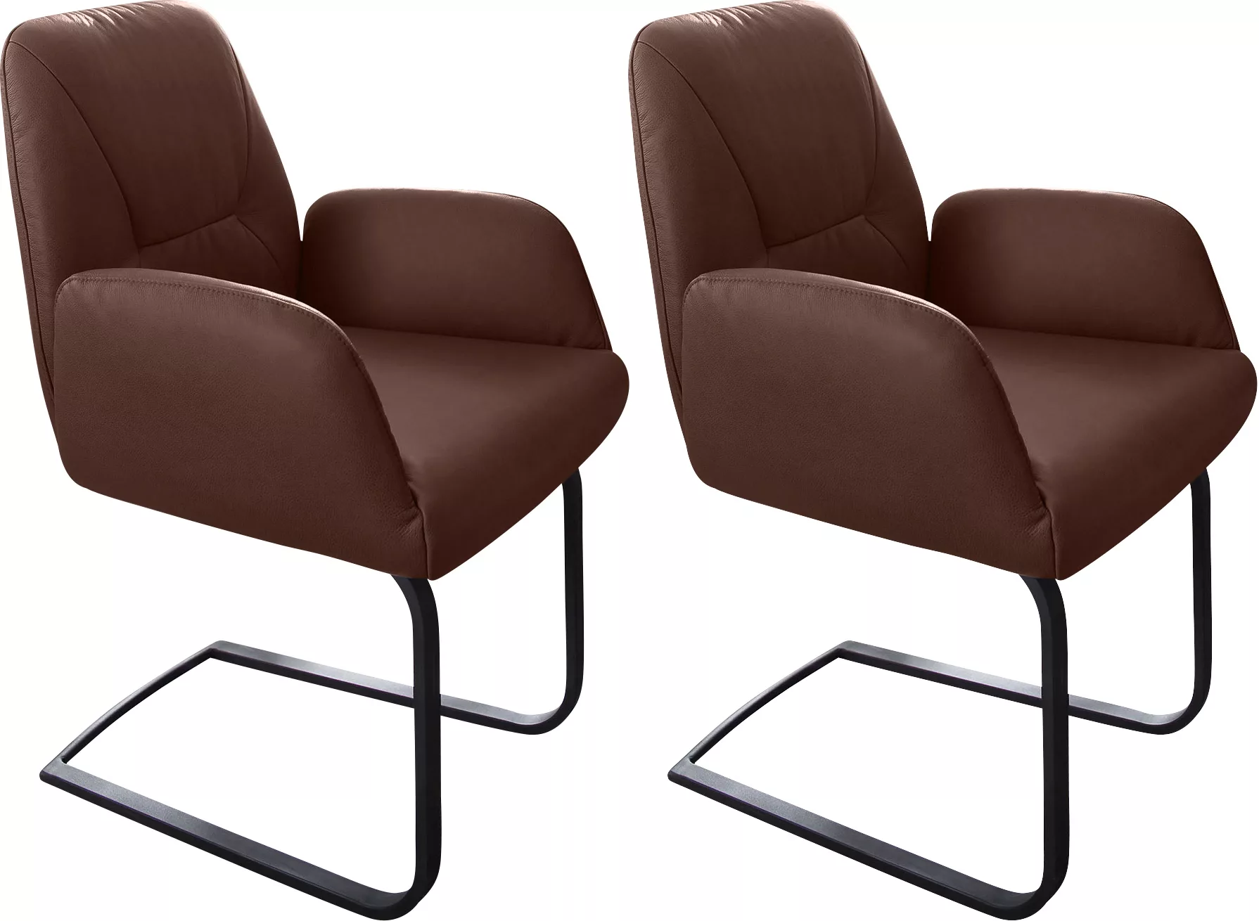 W.SCHILLIG Freischwinger »ole«, (Set), 2 St., Longlife Xtra-Leder Z69, 2er- günstig online kaufen