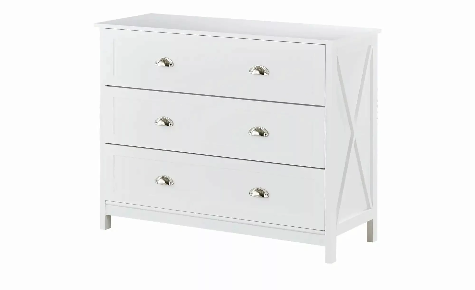 Kommode  Mosi ¦ weiß ¦ Maße (cm): B: 100 H: 80 T: 40 Kommoden & Sideboards günstig online kaufen