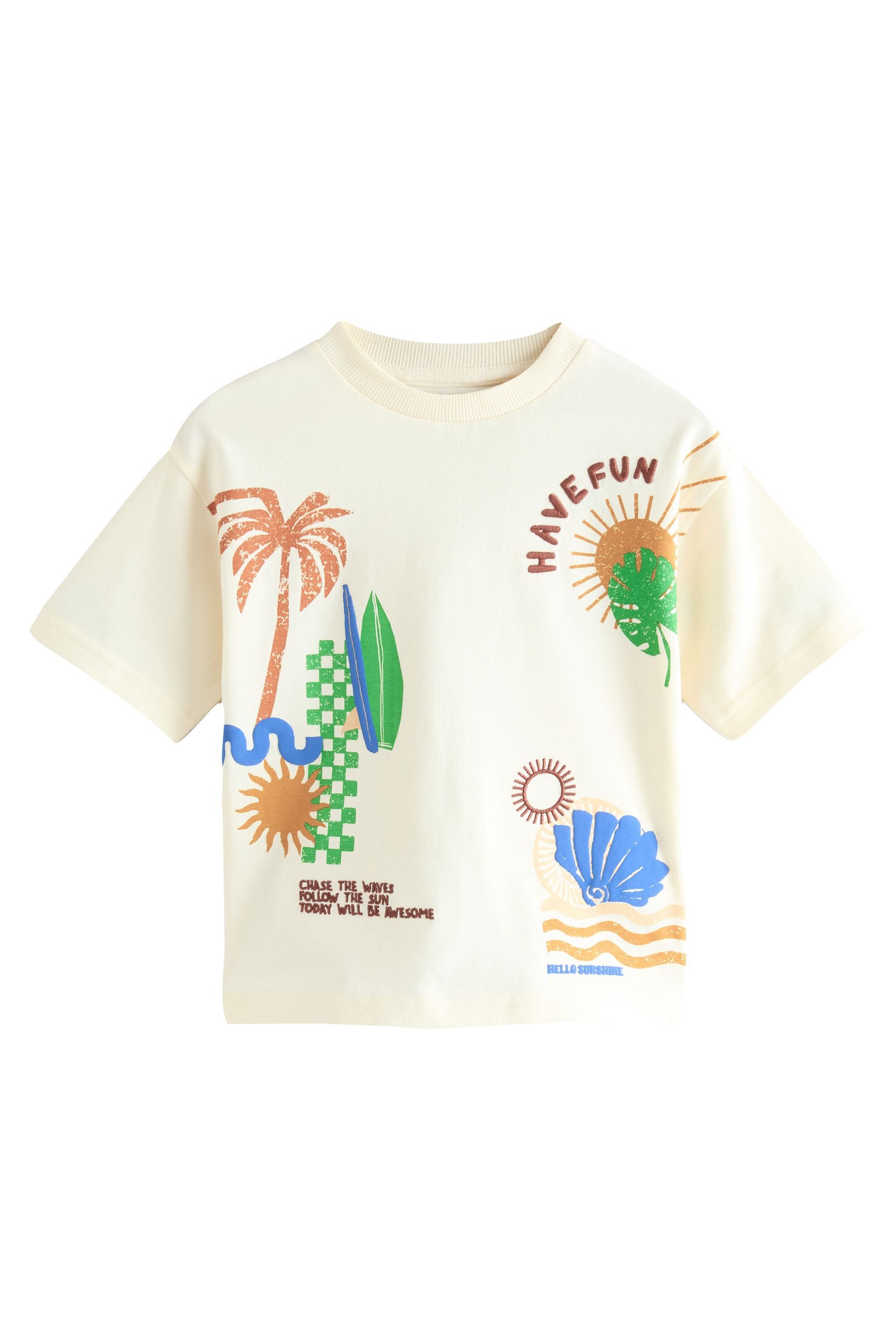 Next T-Shirt T-Shirt mit Rückenmotiv aus günstig online kaufen