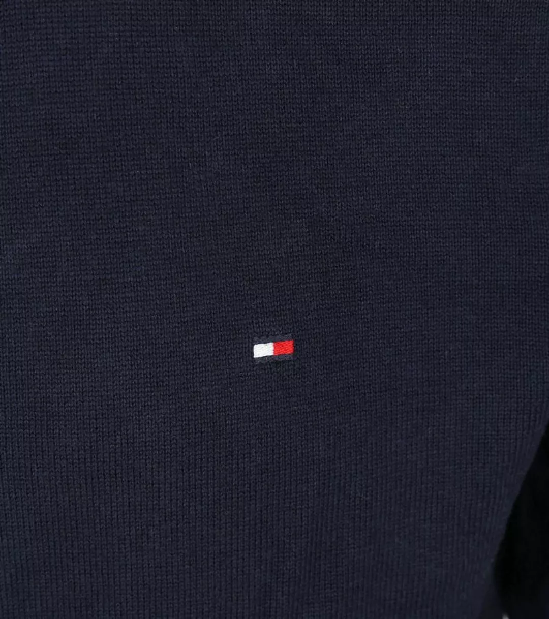 Tommy Hilfiger Half Zip Pullover Navy - Größe M günstig online kaufen