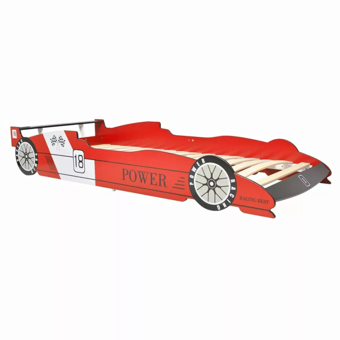 Rennwagen-bett 90x200 Cm Rot günstig online kaufen