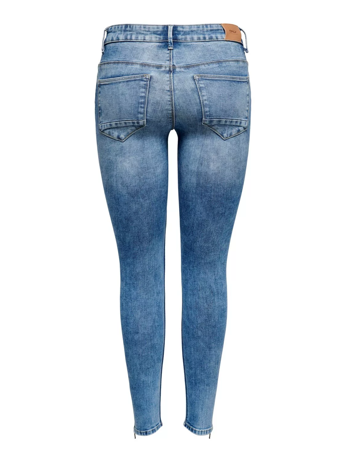 Only Damen Jeans ONLKENDELL LIFE REG SK ANK TAI006 - Skinny Fit - Blau - Li günstig online kaufen