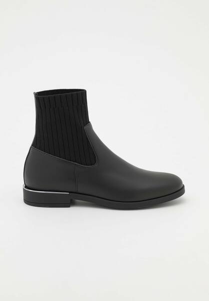 Vegane Flat Ankle Boots Rib Risor günstig online kaufen