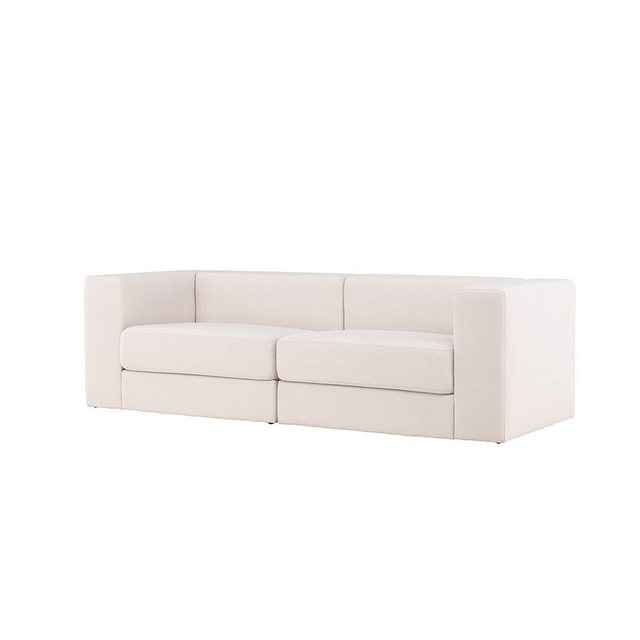 ebuy24 Sofa Lumi Sofa 3-Sitzer weiß. günstig online kaufen