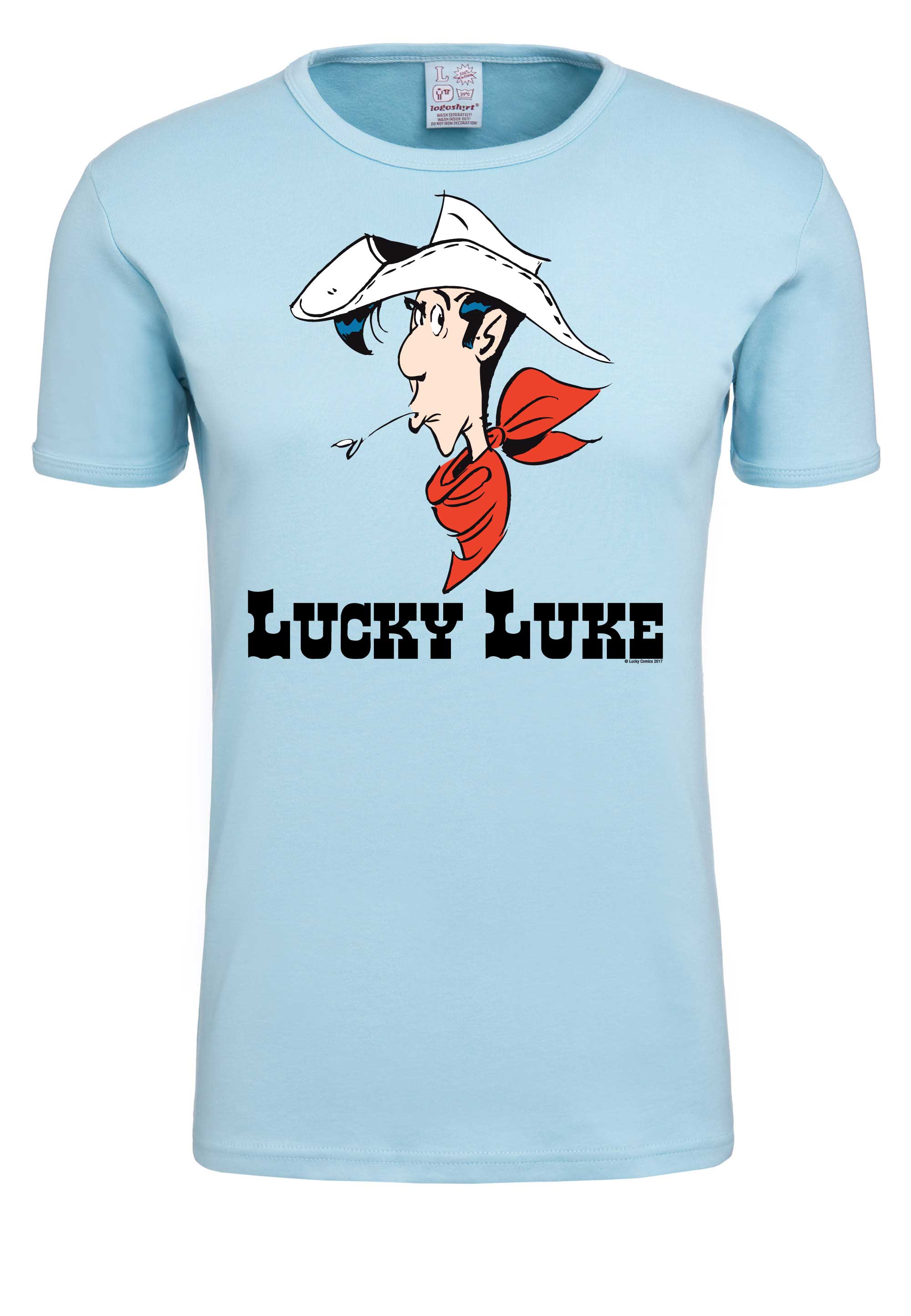 LOGOSHIRT T-Shirt "Lucky Luke Portrait", mit coolem Print günstig online kaufen