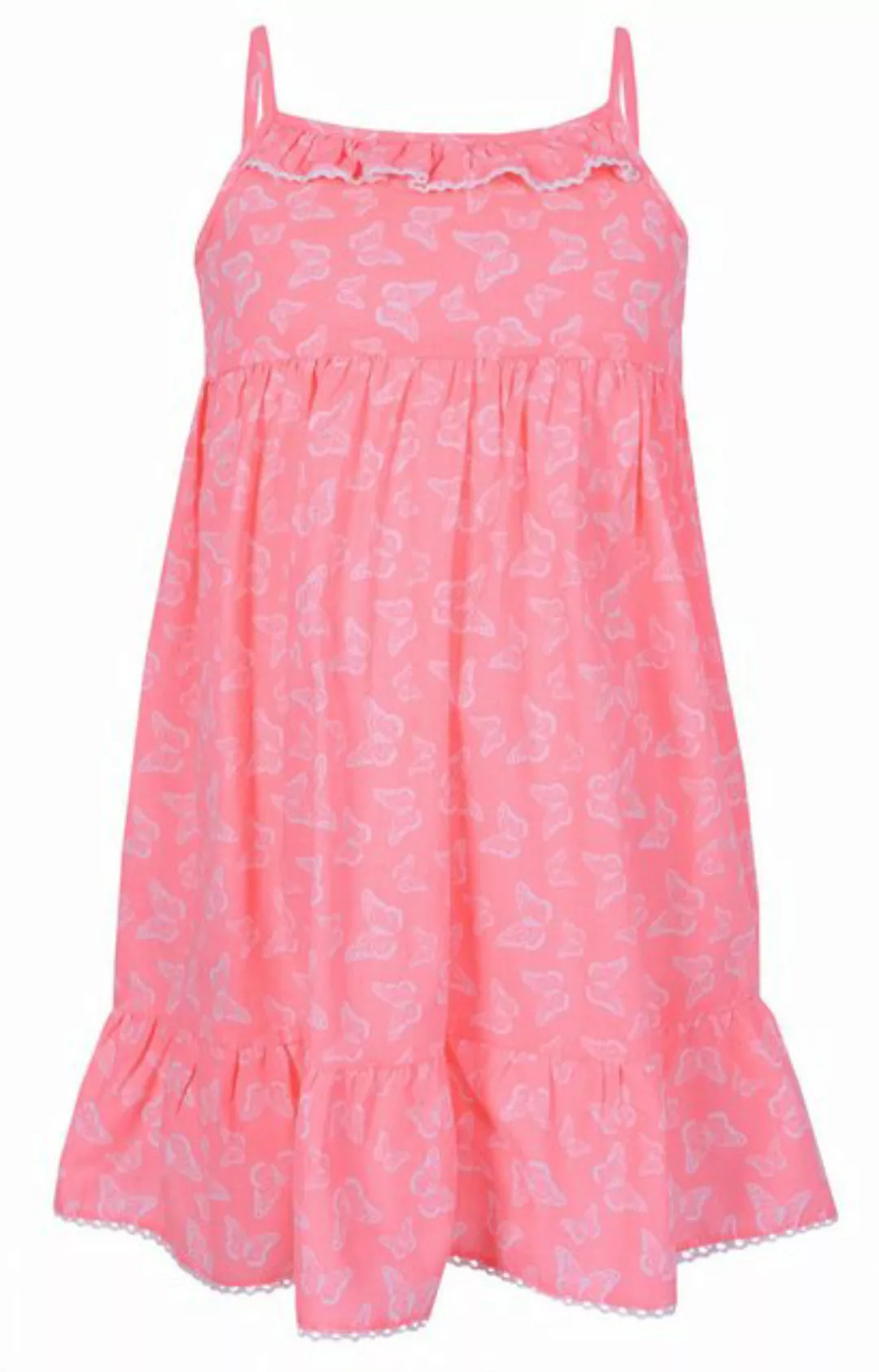 Sarcia.eu Sommerkleid Neonorangefarbiges Kleid mit Schmetterlingen 5-6 Jahr günstig online kaufen
