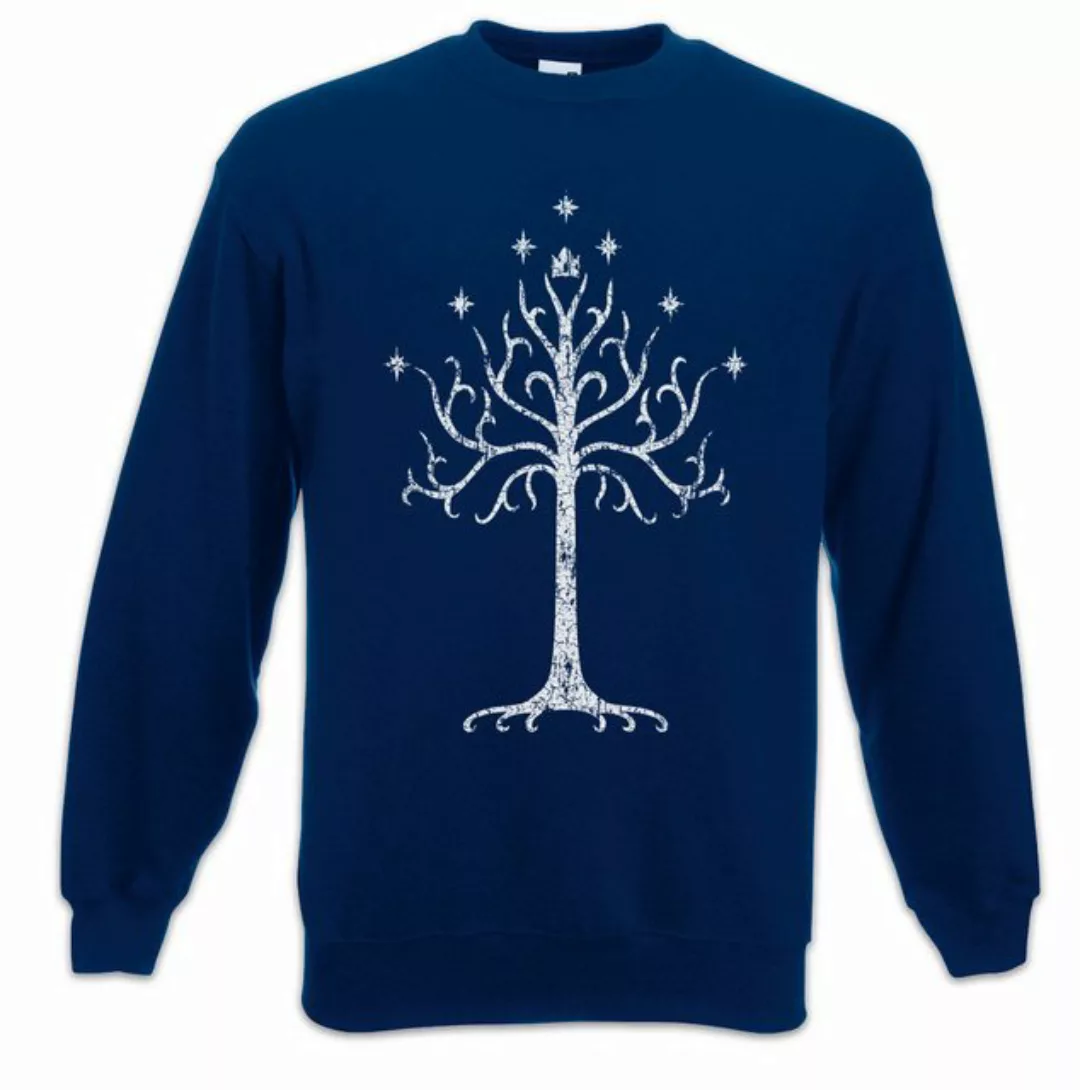 Urban Backwoods Sweatshirt White Tree Sweatshirt Lord of Herr der Mordor Go günstig online kaufen