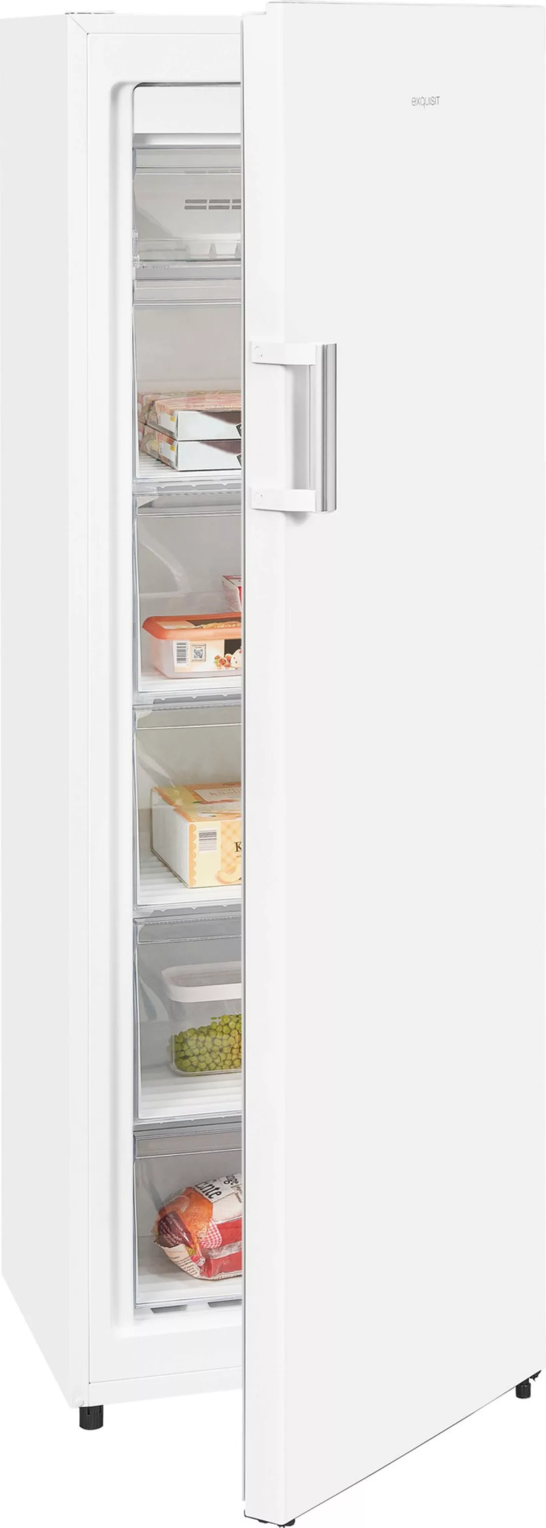 exquisit Gefrierschrank »GS271-NF-H-010E weiss«, 169,1 cm hoch, 55,9 cm bre günstig online kaufen