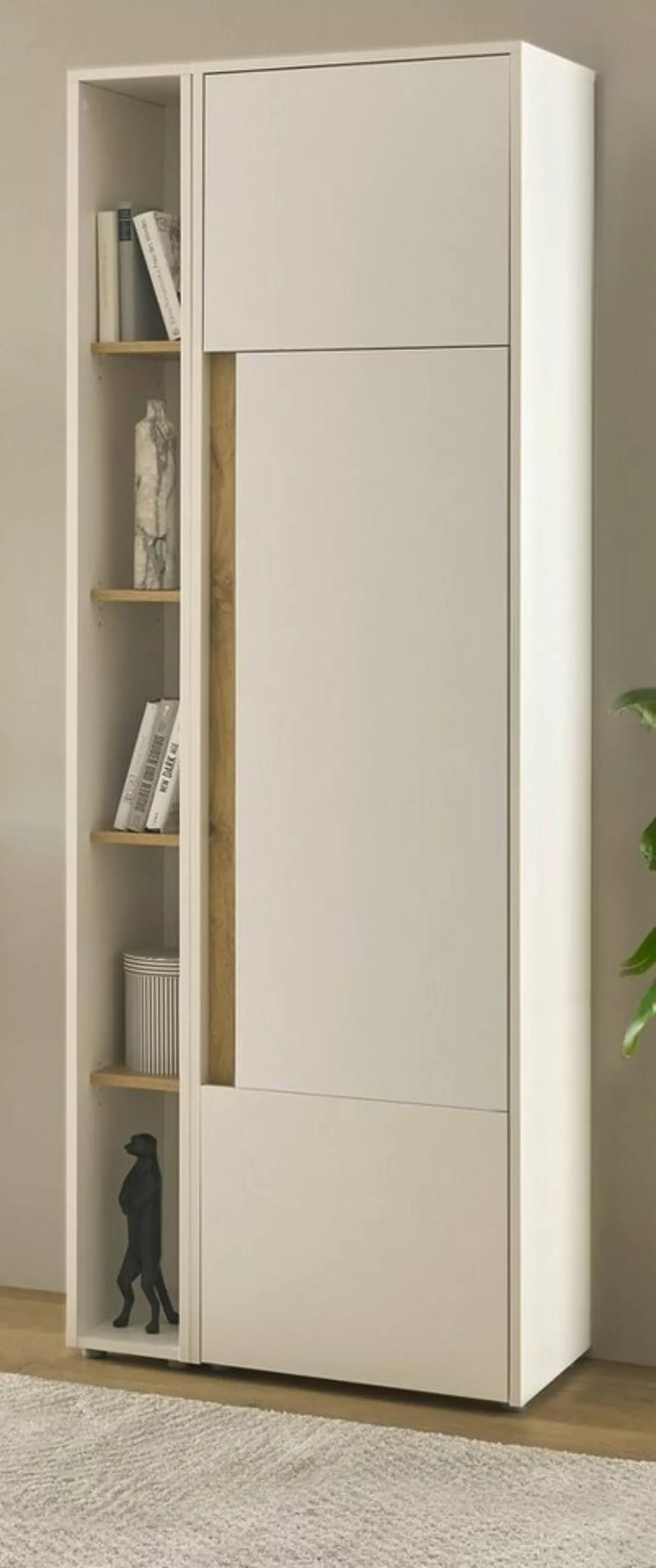Furn.Design Aktenschrank Center (Büroschrank in weiß mit Wotan Eiche, Set i günstig online kaufen