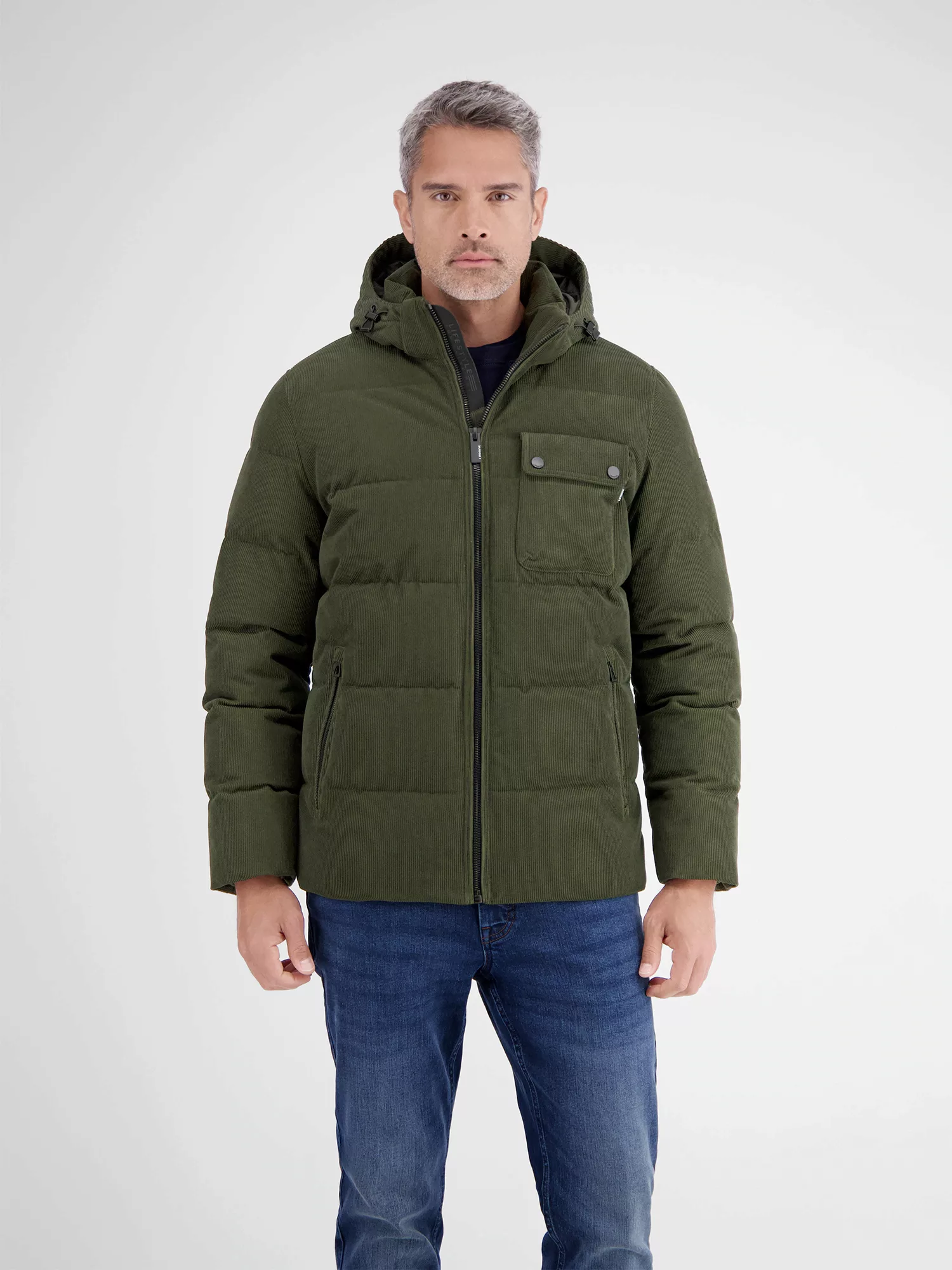 LERROS Steppjacke "LERROS Herren Steppjacke in funktionaler Cord-Optik", mi günstig online kaufen