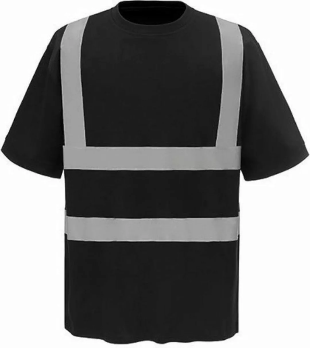 YOKO Warnschutz-Shirt Herren Hi Vis sicherheits T-Shirt EN ISO 20471 bis 6X günstig online kaufen