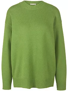 Rundhals-Pullover include grün günstig online kaufen