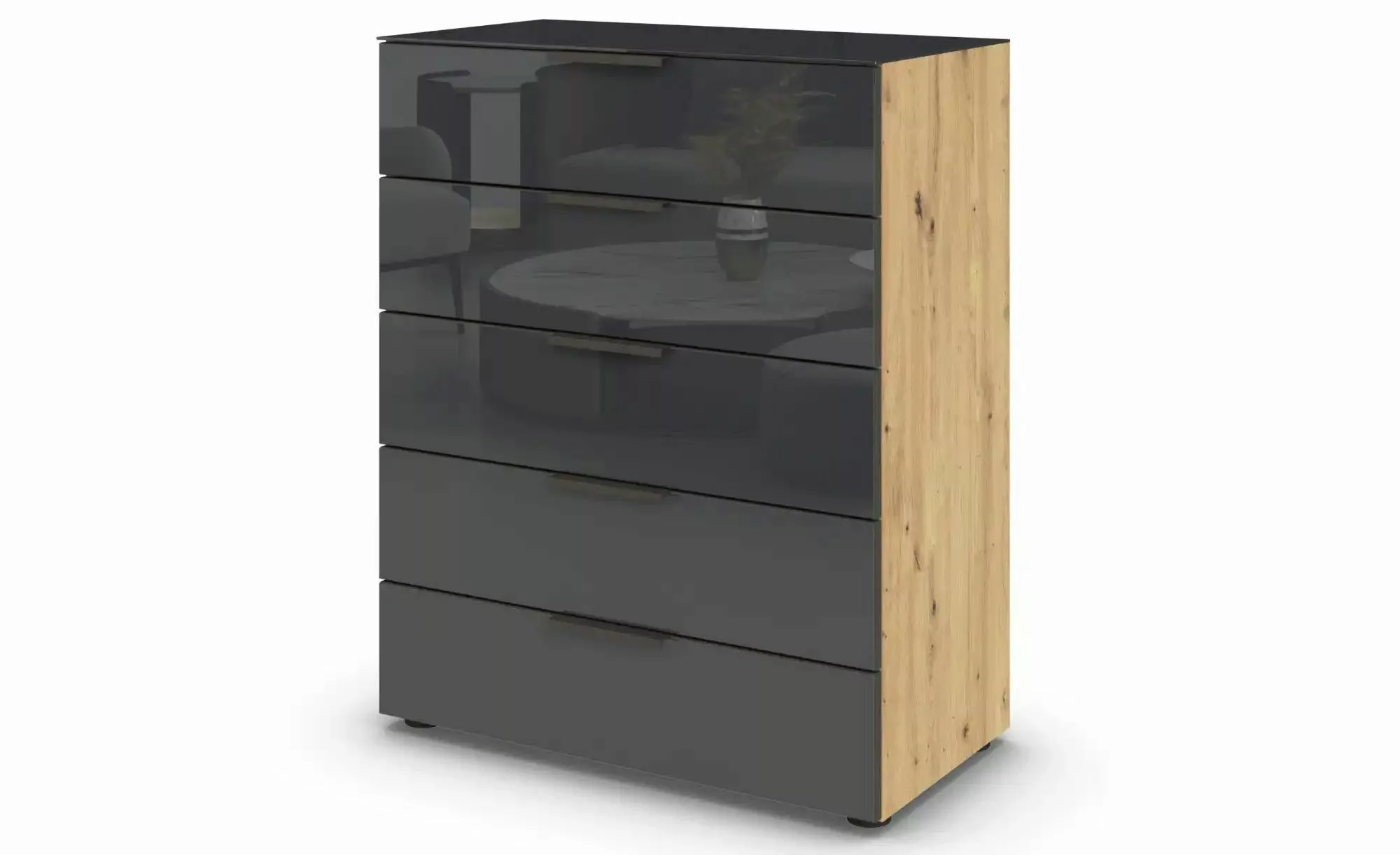 Kommode   ¦ holzfarben ¦ Maße (cm): B: 80 H: 99 Kommoden & Sideboards > Kom günstig online kaufen