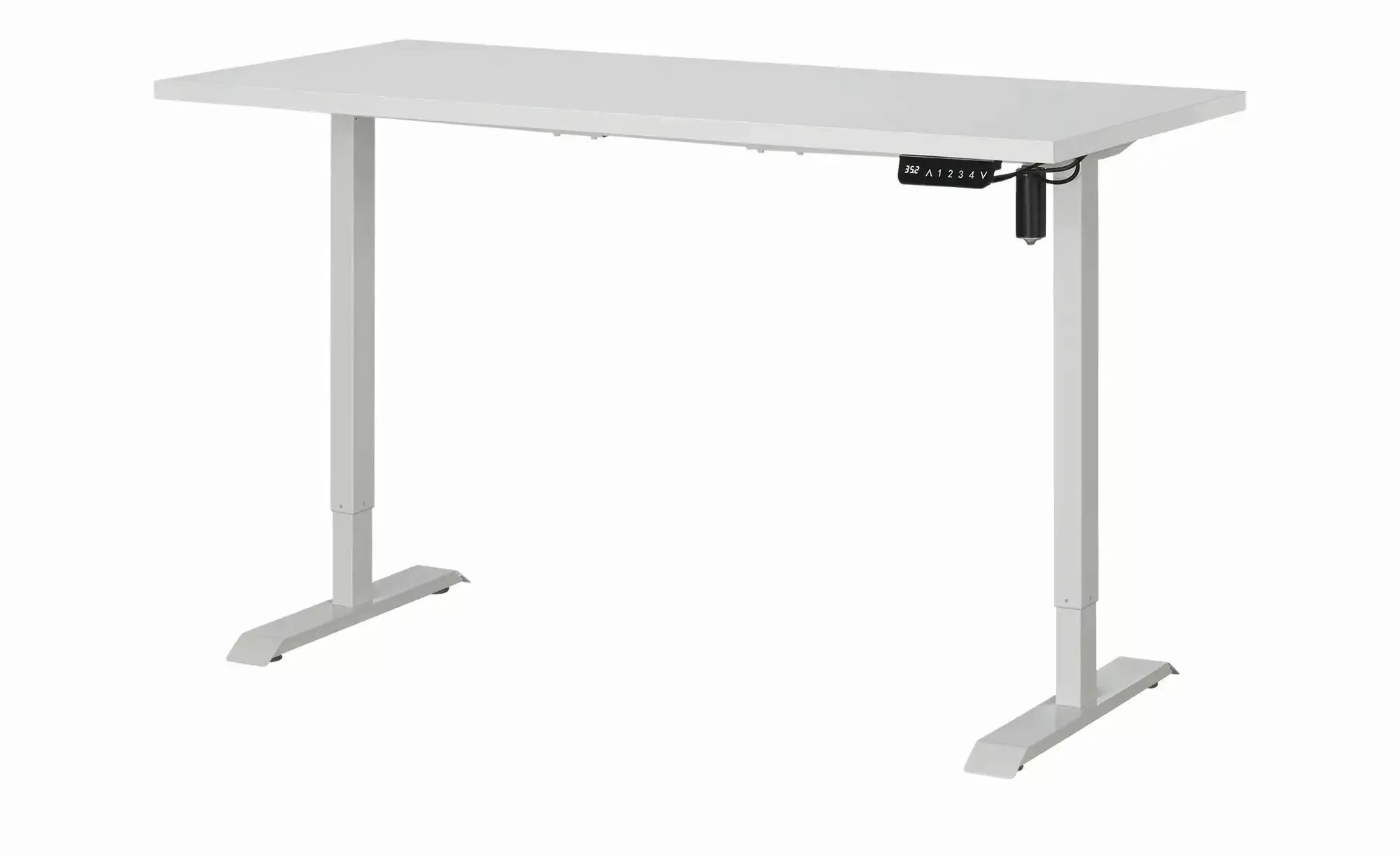 Schreibtisch elektr. höhenverstellbar  Up & Down ¦ weiß ¦ Maße (cm): B: 150 günstig online kaufen