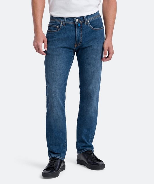 Pierre Cardin Jeans Lyon Tapered Future Flex Blau Stonewash - Größe W 32 - günstig online kaufen