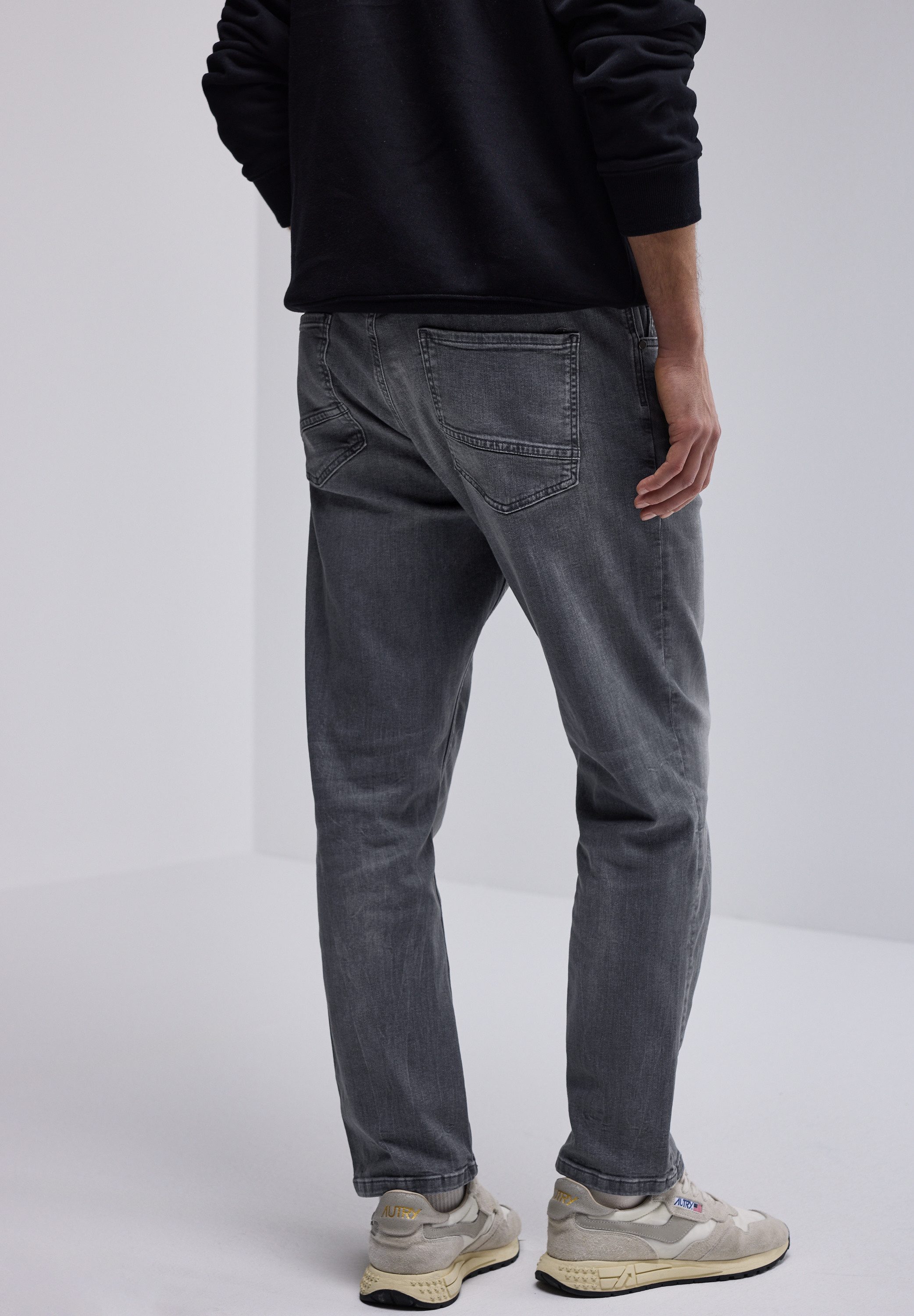 STREET ONE MEN Regular-fit-Jeans, aus Baumwolle mit Stretchanteil günstig online kaufen