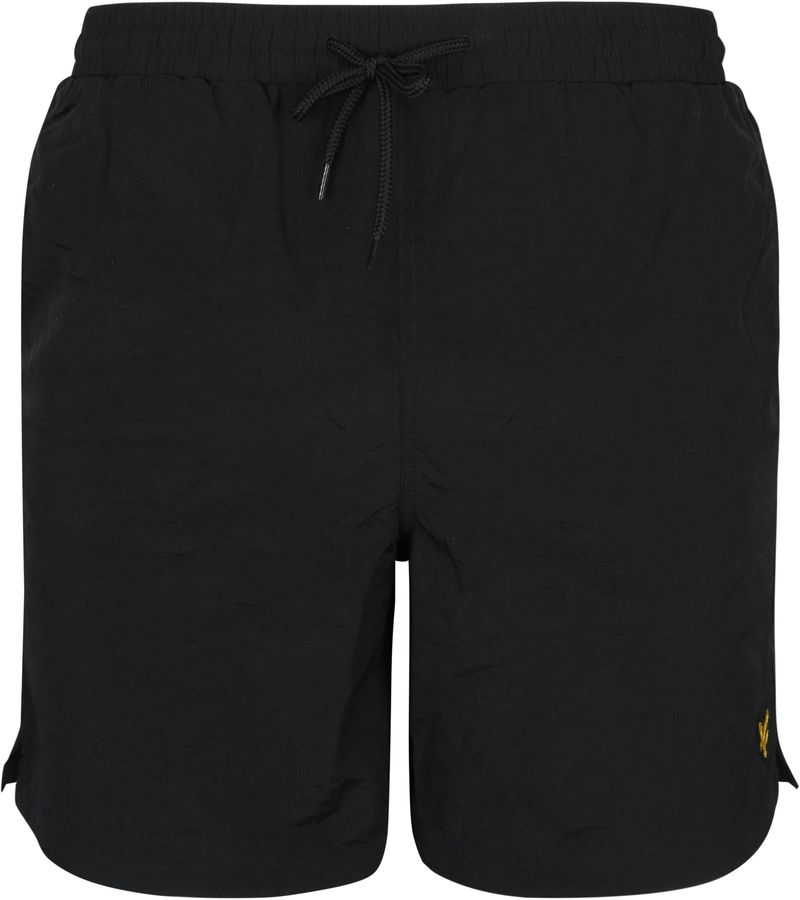 Lyle & Scott Badeshorts Schwarz - Größe M günstig online kaufen