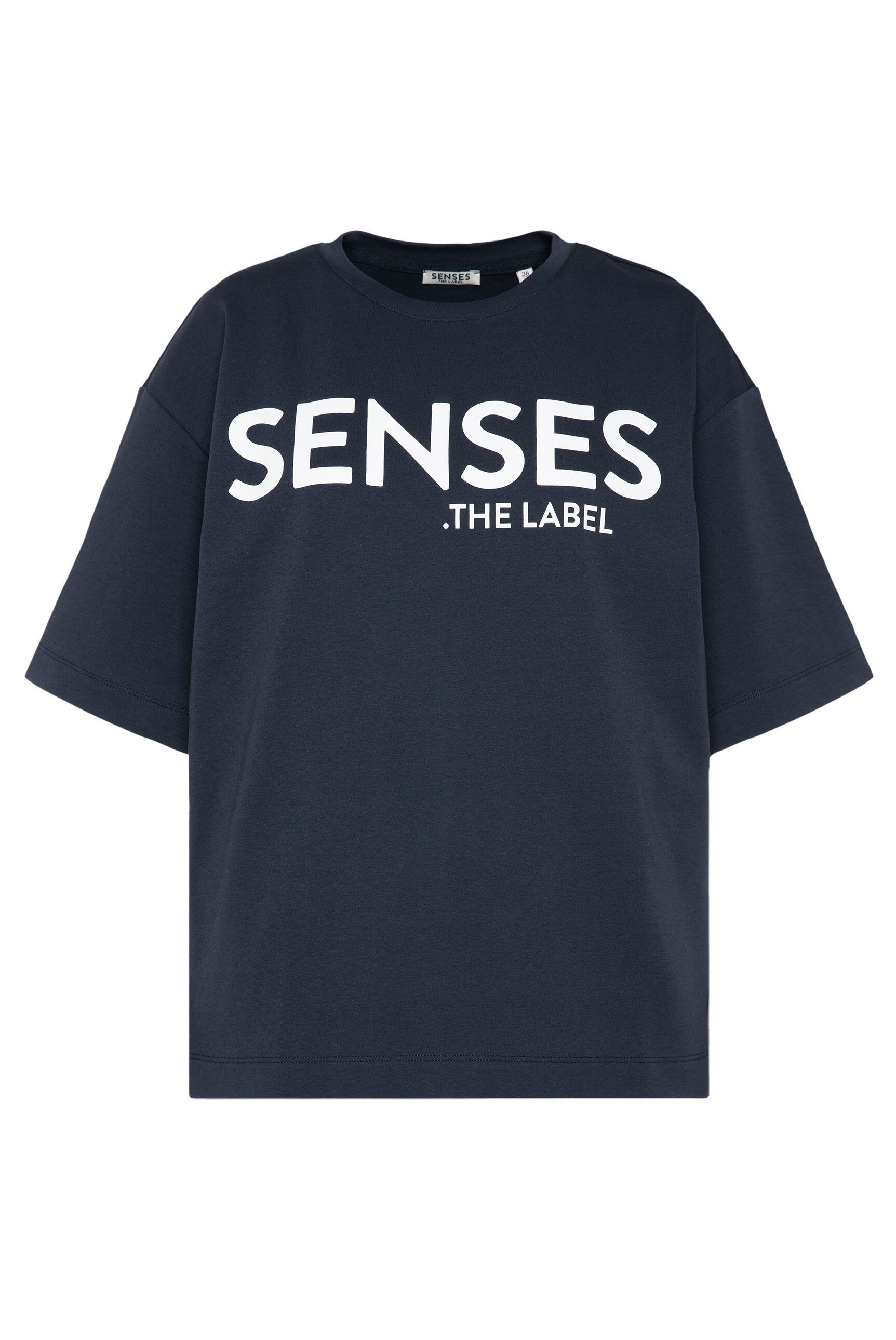 SENSES.THE LABEL Rundhalsshirt, aus Baumwolle günstig online kaufen