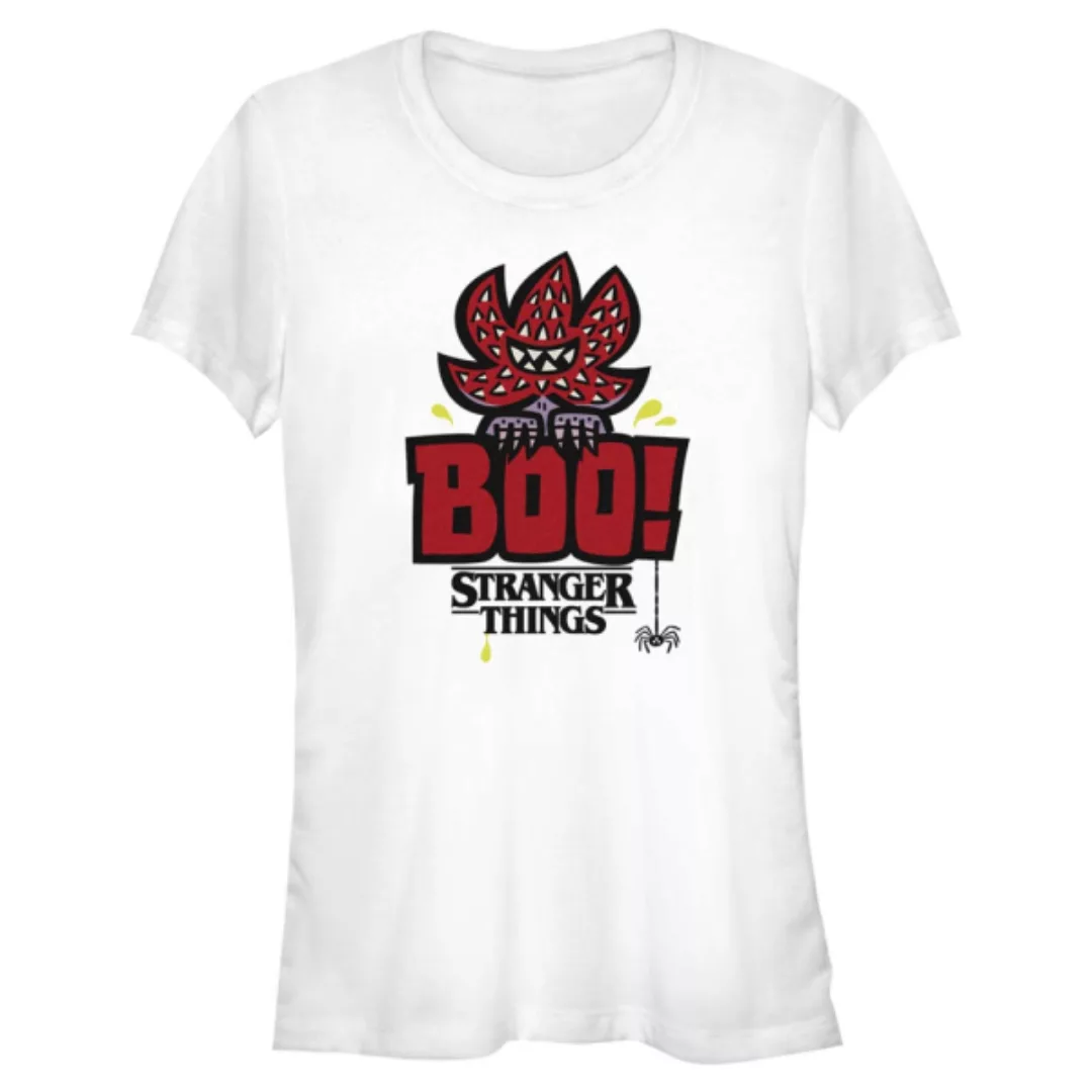 Netflix - Stranger Things - Demogorgon Boo - Halloween - Frauen T-Shirt günstig online kaufen