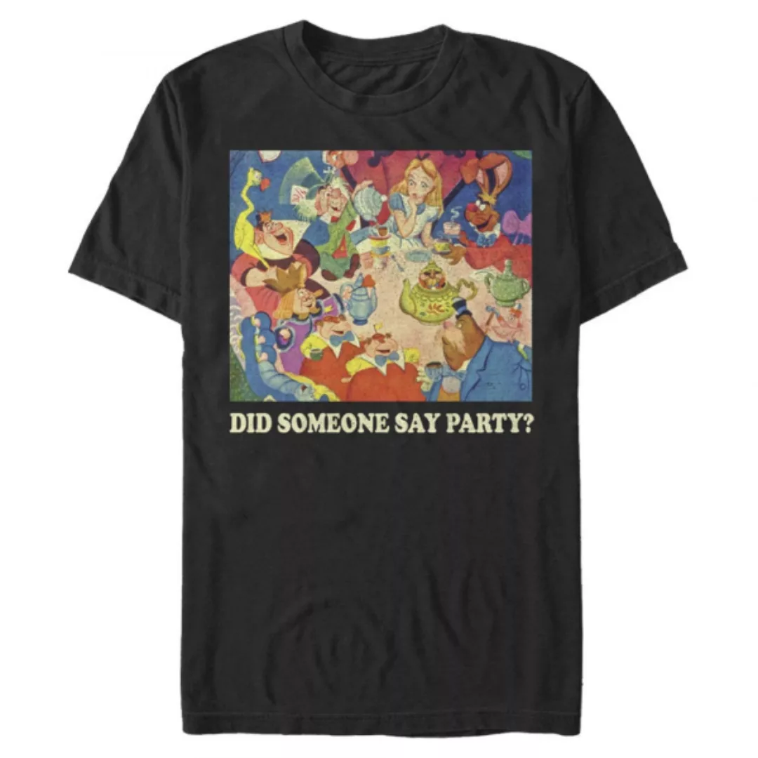 Disney Classics - Alice im Wunderland - Gruppe Party Party - Männer T-Shirt günstig online kaufen