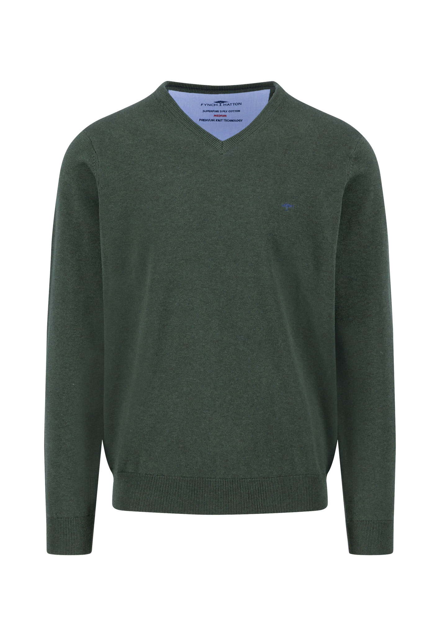 FYNCH-HATTON Strickpullover, mit Logo Stickerei günstig online kaufen