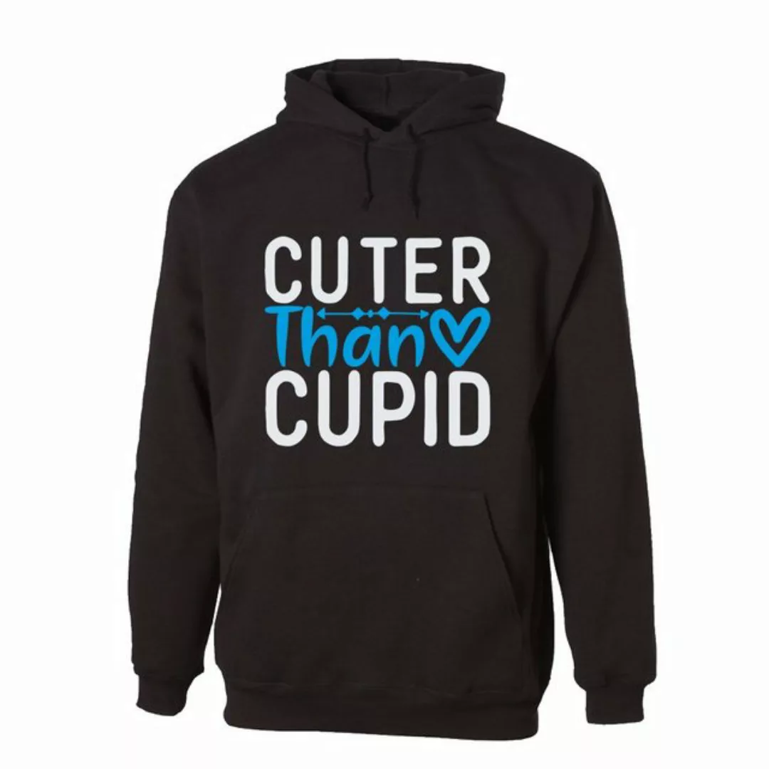 G-graphics Hoodie Cuter than cupid Unisex, mit Frontprint, mit Spruch / Sta günstig online kaufen