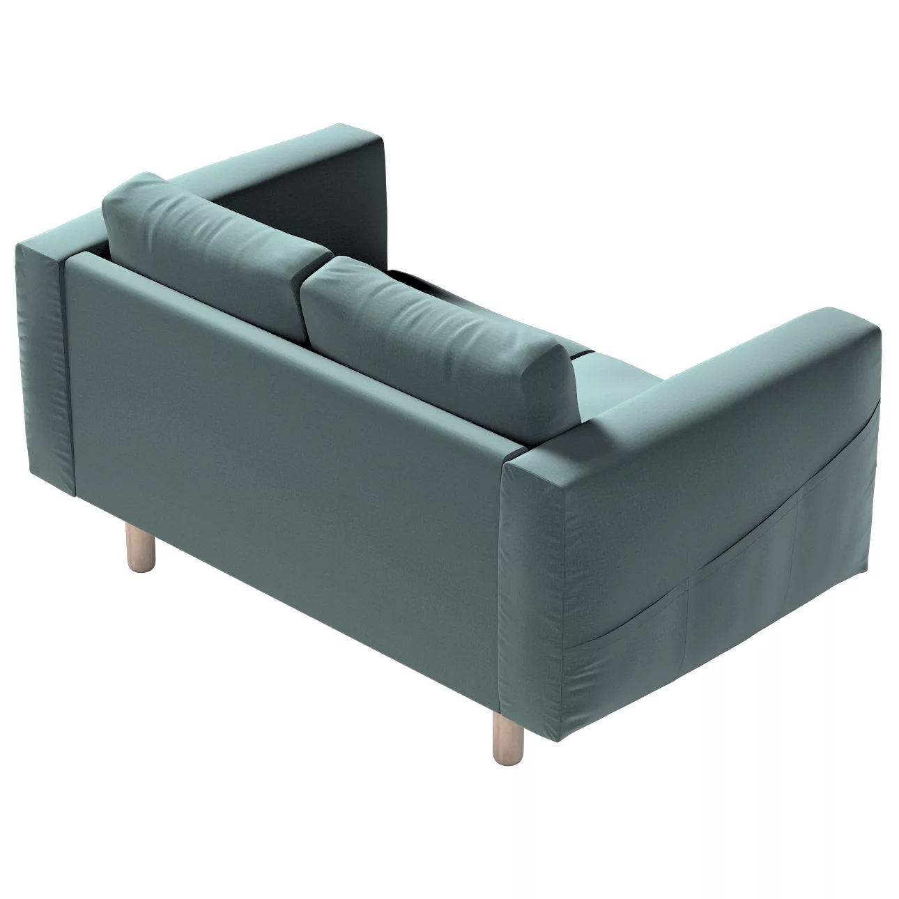 Bezug für Norsborg 2-Sitzer Sofa, smaragdgrün, Norsborg 2-Sitzer Sofabezug, günstig online kaufen