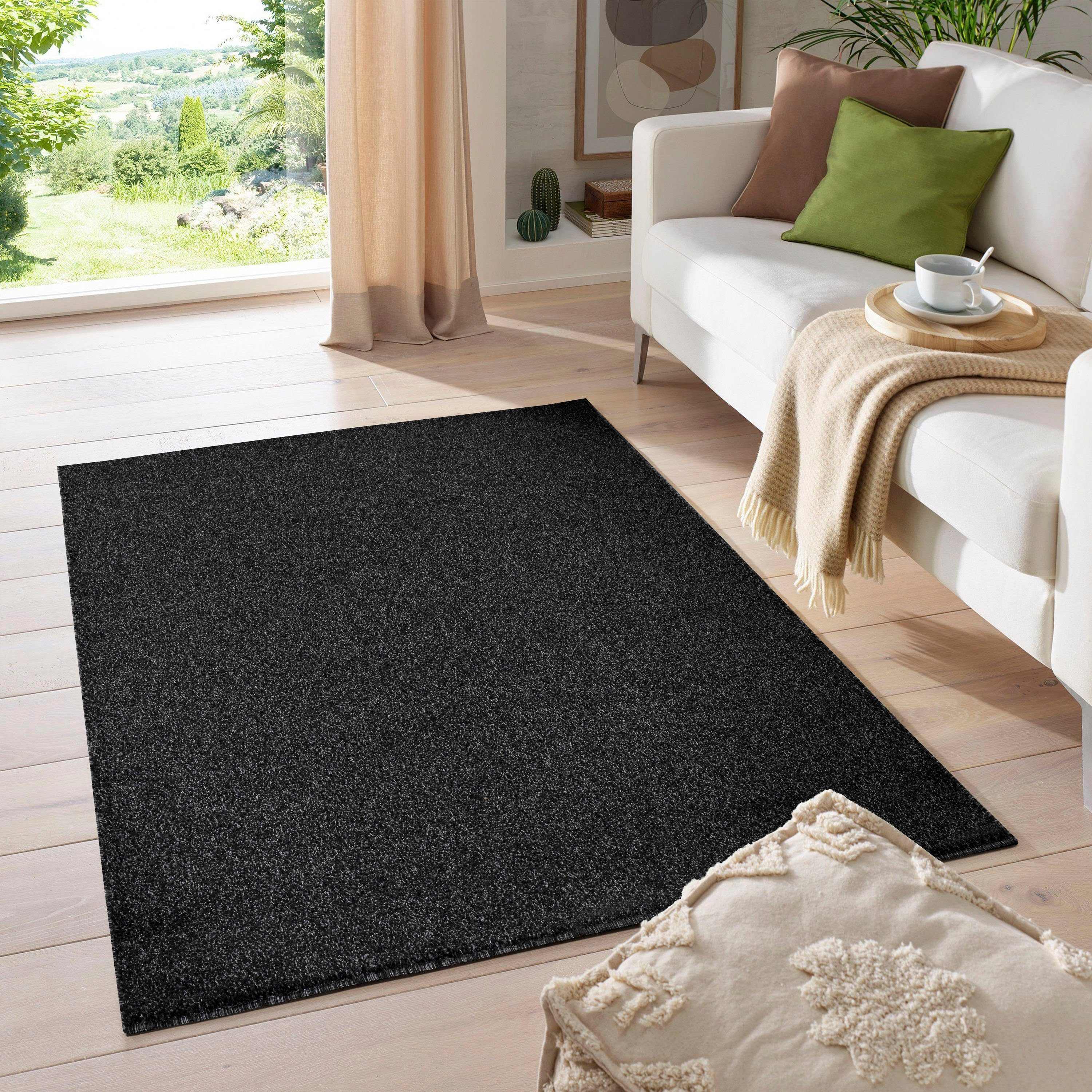 my home Teppich Kurzflor-Frisee MALAGA 4700 günstig online kaufen