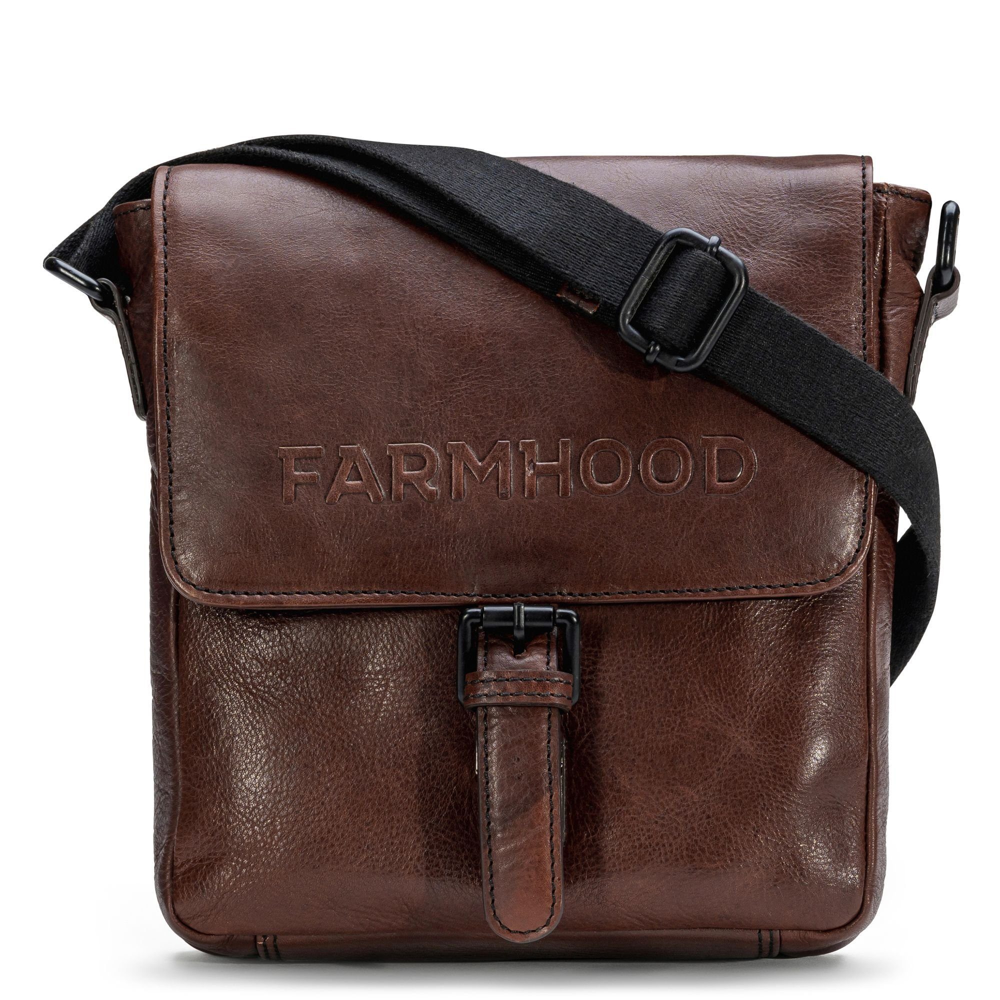 Farmhood Umhängetasche Memphis, Leder günstig online kaufen