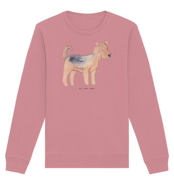 Mr. & Mrs. Panda Longpullover Größe S Airedale Terrier Moment - Canyon Pink günstig online kaufen