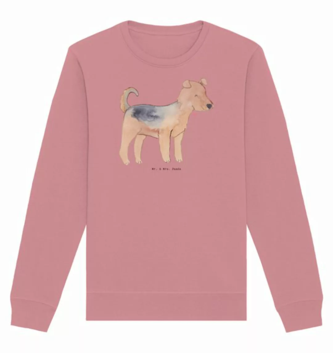 Mr. & Mrs. Panda Longpullover Airedale Terrier Moment Größe M - Canyon Pink günstig online kaufen