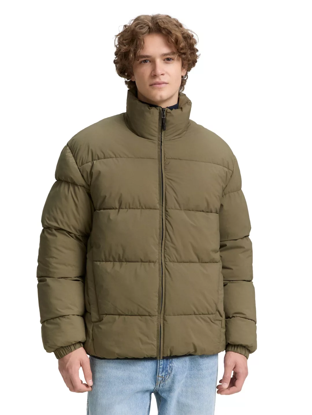 TOM TAILOR Denim Steppjacke, mit Taschen günstig online kaufen