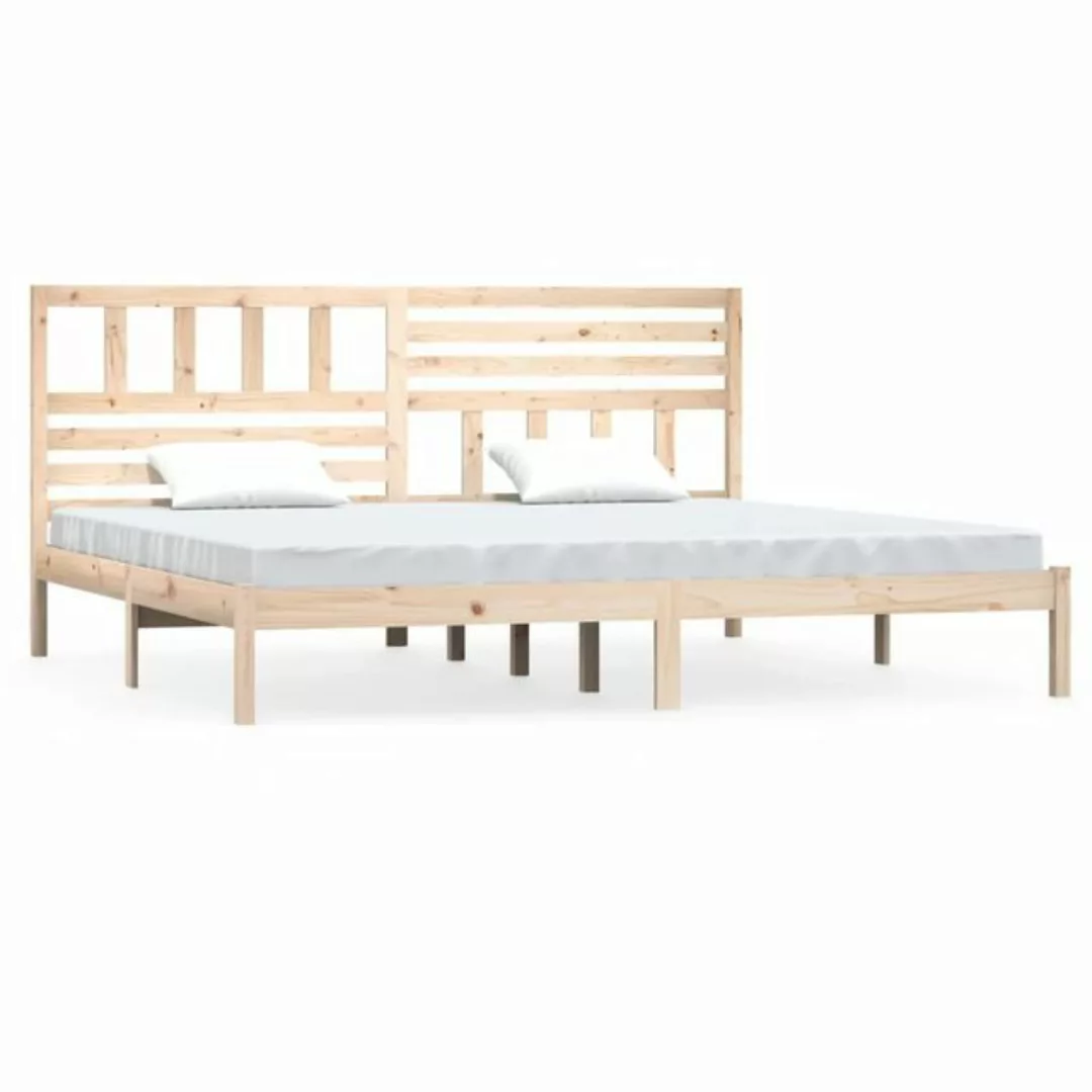 furnicato Bett Massivholzbett Kiefer 200x200 cm günstig online kaufen