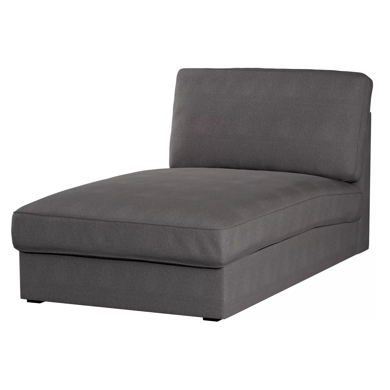 Bezug für Kivik Recamiere Sofa, dunkelgrau, Bezug für Kivik Recamiere, Etna günstig online kaufen