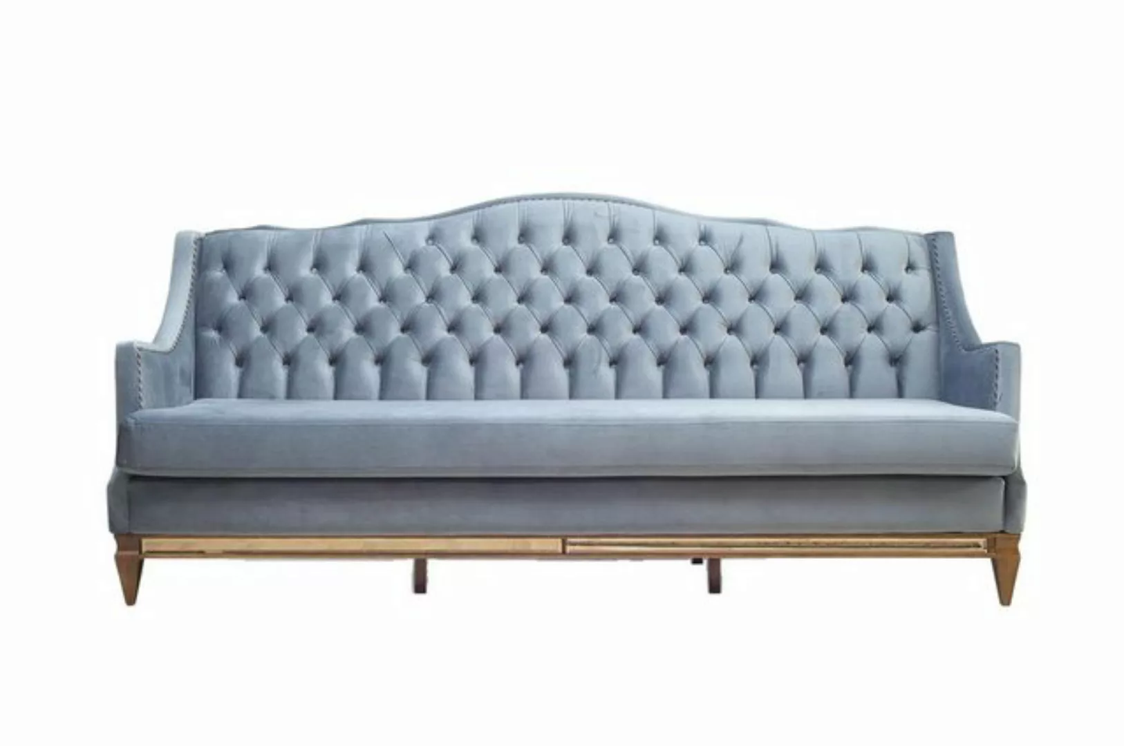 JVmoebel 3-Sitzer Luxus Möbel Polster Couch Holz Italien Polster Sofa Klass günstig online kaufen