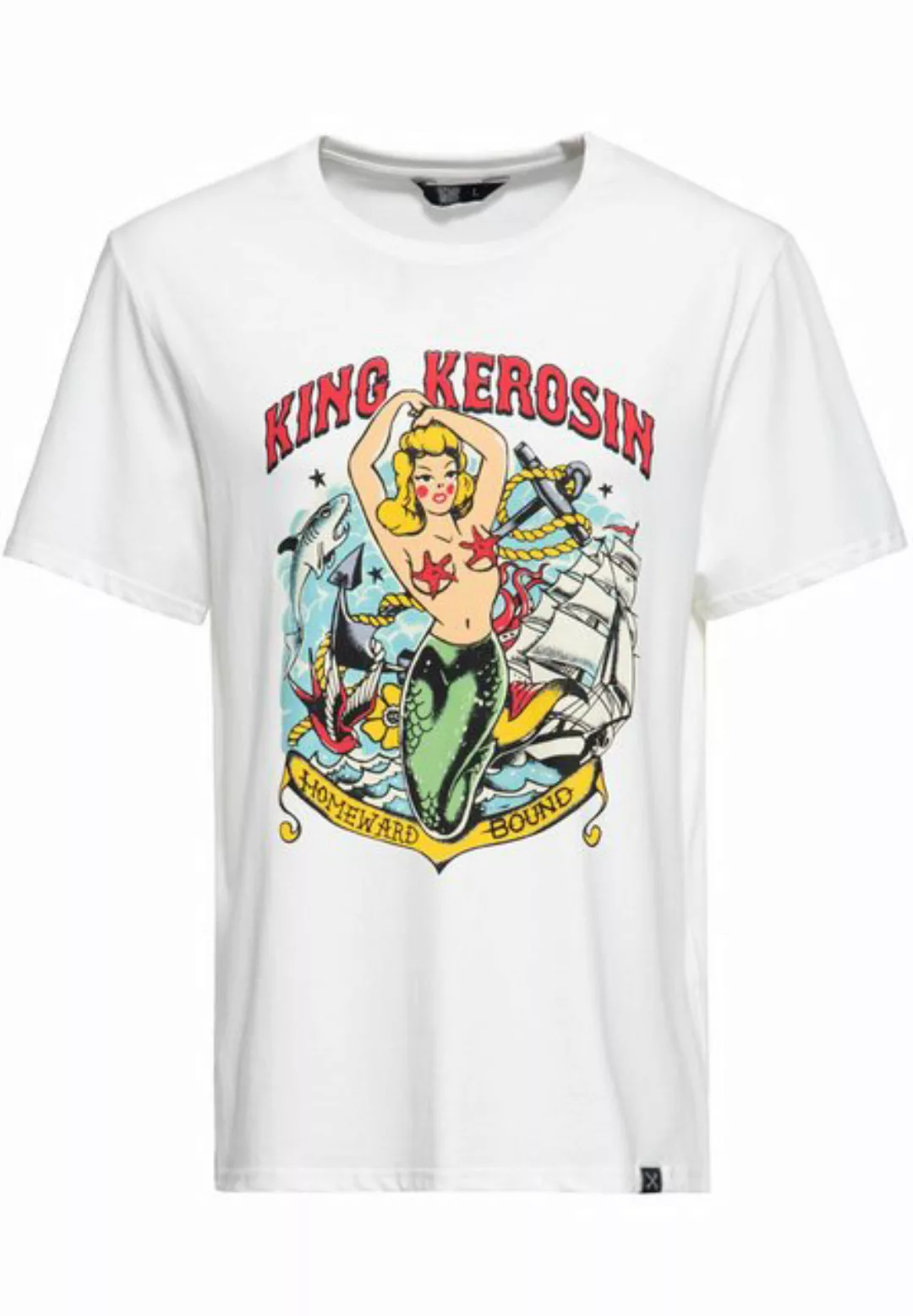 KingKerosin Print-Shirt Homeward Bound mit Vintage-Motiv Print günstig online kaufen