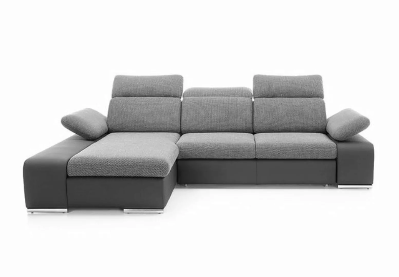 Xlmoebel Ecksofa Neue Wohnlandschaft mit multifunktionaler Ledercouch im De günstig online kaufen