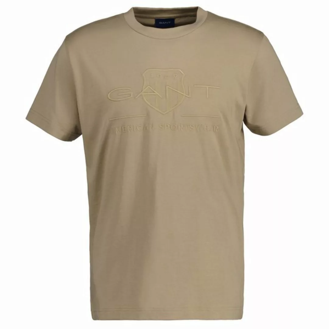 Gant T-Shirt "T-Shirt REG TONAL SHIELD T-SHIRT 1er Pack" günstig online kaufen