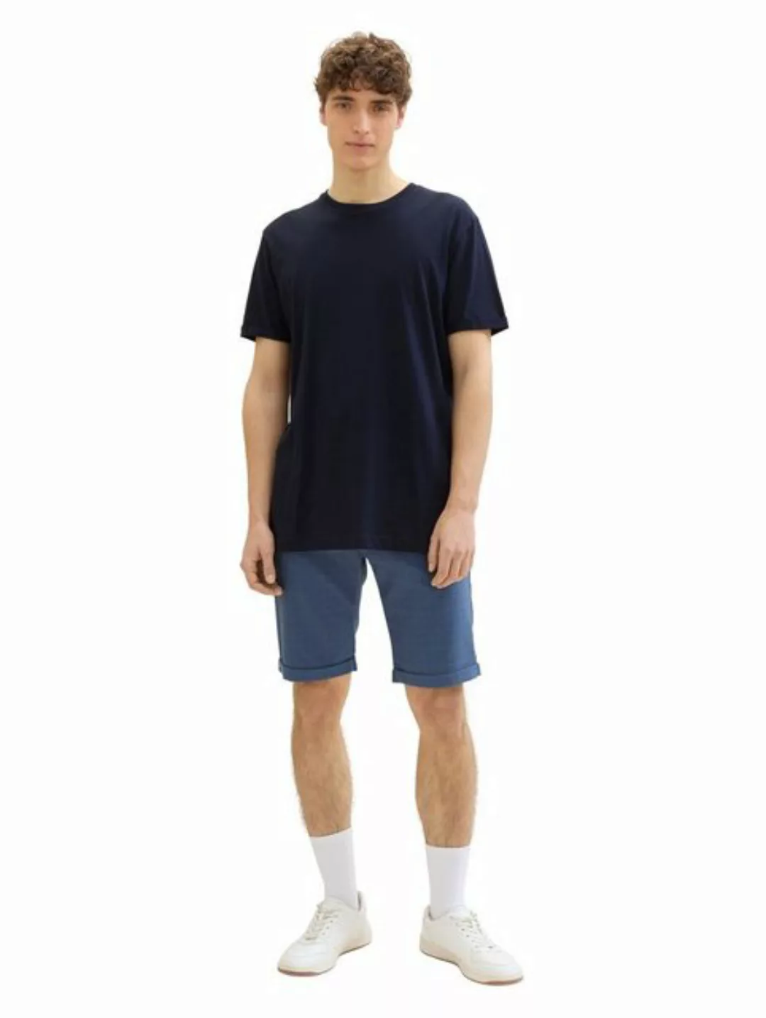 TOM TAILOR Denim Chinoshorts in karierter Optik günstig online kaufen